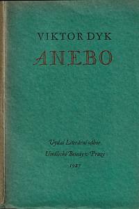 37062. Dyk, Viktor – Anebo