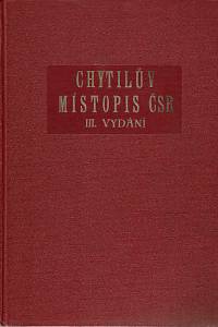 154714. Chytil, Alois – Chytilův místopis československé republiky