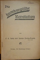 67334. Holz, F. X. / Prehn-Dewitz, Hanns – Die hamburgische Revolution.
