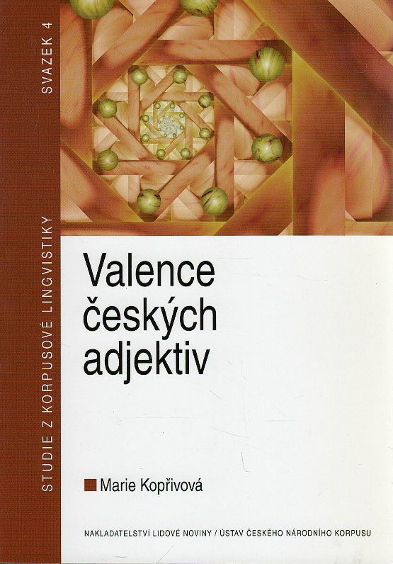 Kopřivová, Marie – Valence českých adjektiv