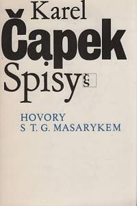 17806. Čapek, Karel – Hovory s T.G. Masarykem 