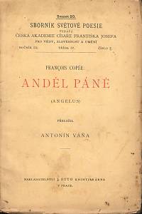 111628. Coppée, Francois – Anděl Páně (Angelus)