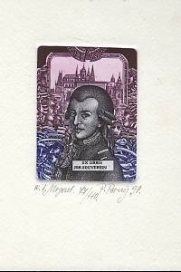 203561. Pevny, Pavol – W. A. Mozart - Ex libris Joh. Souverein