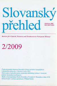 105668. Slovanský přehled - Slavonic Review, Review for the History of Central, Eastern and Southeastern Europe 2/2009