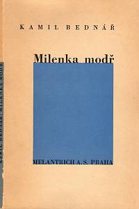 63145. Bednář, Kamil – Milenka modř 