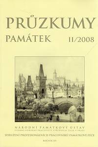 106597. Průzkumy památek, Ročník XV., číslo 2 (2008)