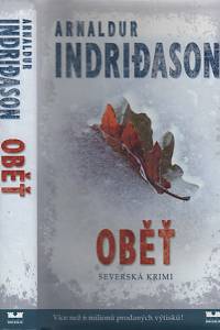 113182. Indridason, Arnaldur – Oběť, Islandský detektivní román