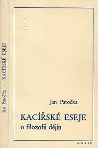 107862. Patočka, Jan – Kacířské eseje o filozofii dějin