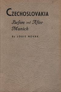 108733. Novak, Louis – Czechoslovakia Before and After Munich