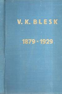 109036. V. k. Blesk (1878-1929)