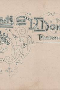 ateliér J. Tomáš nyní V. Donát, Praha Václavské nám. 785-II. – bez názvu (dáma s křeslem)