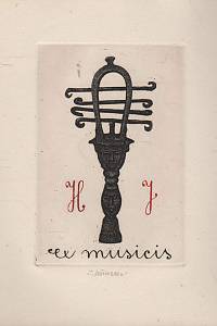 201284. Jiřincová, Ludmila – Ex musicis H J [= Hana Jedličková]