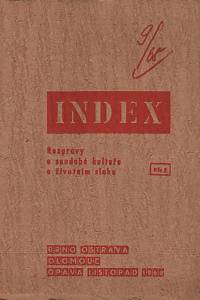 66713. Index, Rozpravy o soudobé kultuře a životním slohu, Ročník I., číslo 9 (1968) 