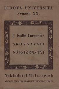 75987. Carpenter, J. Estlin – Srovnávací náboženství
