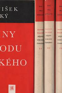 36362. Palacký, František – Dějiny národu českého  I.-VI.