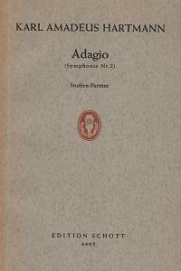 121533. Hartmann, Karl Amadeus – Adagio (Symphonie Nr. 2) für großes Orchester