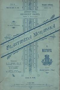 118186. Bartovský, Vojtěch – Vlastivěda moravská. II. Místopis Moravy. Díl III. místopisu. Jičínský kraj. Hranický okres.