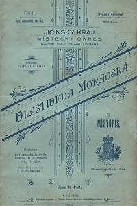 118197. Linhart, František – Vlastivěda moravská. II. - Místopis Moravy. Díl III. místopisu - Jičínský kraj. Číslo 41. - Místecký okres.