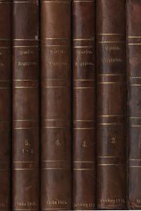 59772. Bunsen, Christian Karl Josias von – Aegyptens Stelle in der Weltgeschichte : Geschichtliche Untersuchung in fünf Büchern I.-V. (6 svazků)
