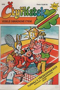 87768. Němeček, Jaroslav – Čtyřlístek. 232, Turnaj v Třeskoprskách ; Karajda ; Sedmikráskov ; Rexík