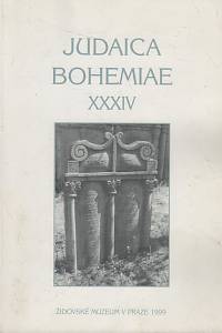 122779. Judaica Bohemiae XXXIV. (1998)
