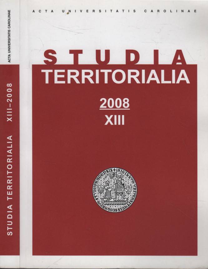 Studia territorialia XIII. (2008) - Ostrovy občanské autonomie? Tradiční samosprávné instituce v převratových letech 1944/45 a 1989/90