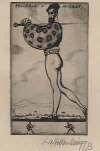 201913. Helfenbein, Walter – Exlibris M. Gras