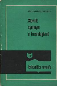 20121. Bečka, Josef Václav – Slovník synonym a frazeologismů 