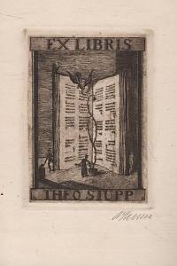 203635. Henne, Arthur – Ex Libris Theo Stupp