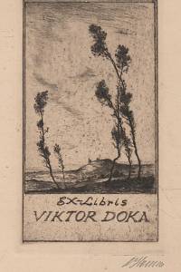 204091. Henne, Arthur – Ex-Libris Viktor Doka
