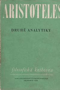 4775. Aristoteles – Organon IV. - Druhé analytiky