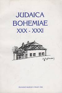 124335. Judaica Bohemiae XXX.-XXXI. (1994-1995)