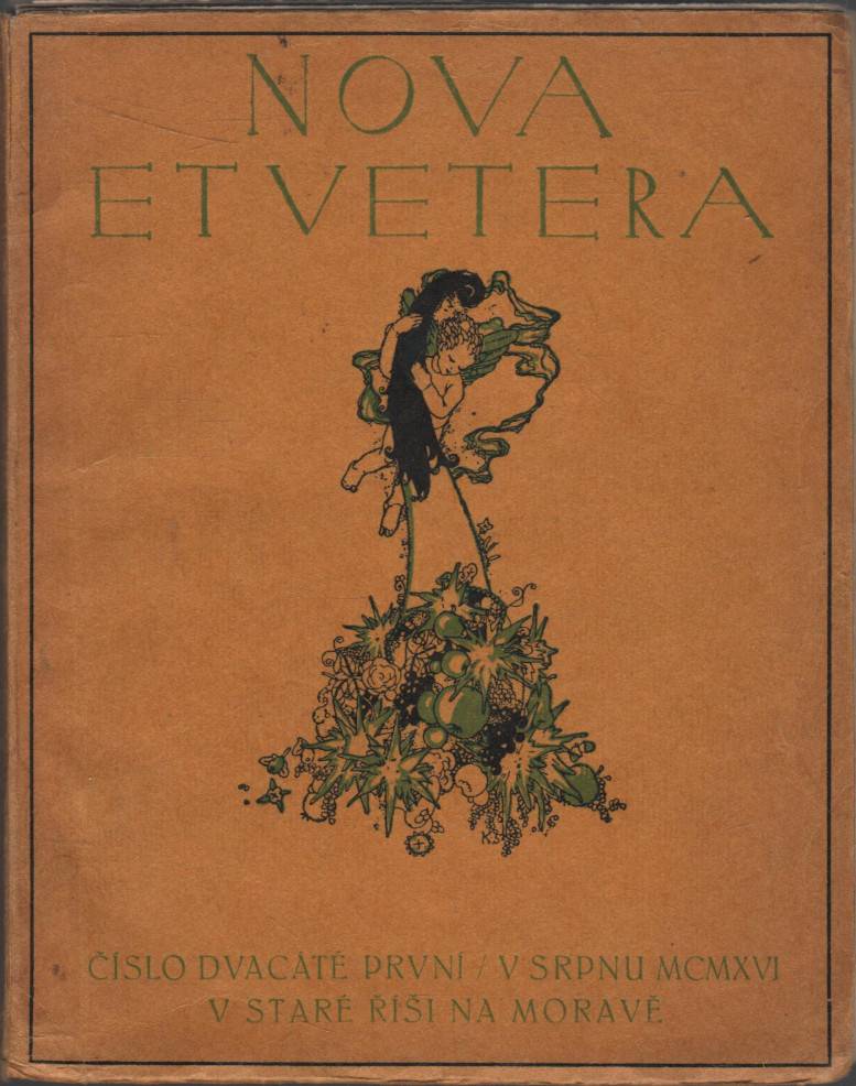 Nova et Vetera, Číslo dvacáté první (srpen 1916)