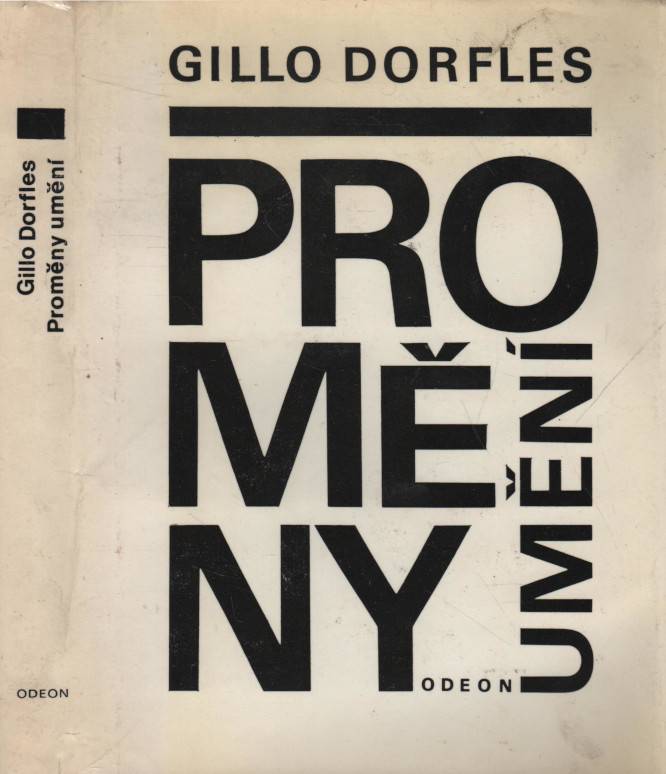 Dorfles, Gillo – Proměny umění