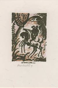 208776. Oberthor, Karel – barevná litografie