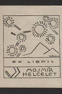 59663. Špála, Václav – Ex libris Mojmír Helcelet