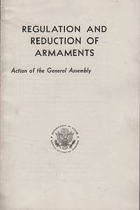 125630. Boggs, Marion William – Regulation and Reduction of Armaments, Action of the General Assembly