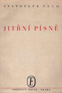 123491. Čech, Svatopluk – Jitřní písně