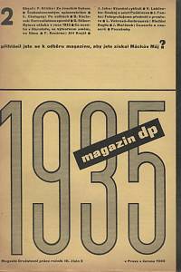 61165. Magazin dp, Magazin Družstevní práce, Ročník III., číslo 1-10 (1935-1936)