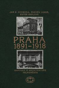 3993. Lukeš, Zdeněk / Svoboda, Jan E. / Havlová, Ester – Praha 1891-1918, Kapitoly o architektuře velkoměsta