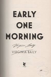 Baily, Virginia – Early One Morning (podpis)
