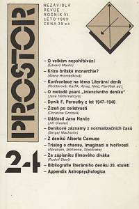 128287. Prostor, Nezávislá společenskokulturní revue, Ročník VI., číslo 24 (léto 1993)
