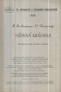 128482. Andersen, Hans Christian / Tomšovský, Václav – Sněhovná královna