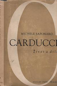 6660. Saponaro, Michele – Carducci, život a dílo