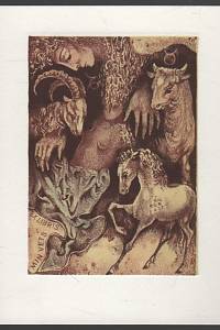 201353. Krátký, Bohumil – Ex libris Min Vets
