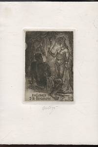 201729. Krátký, Bohumil – ExLibris J. B. Stomph
