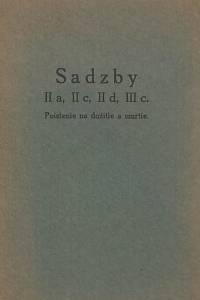 128784. Sadzby IIa, IIc, IId, IIIc. Poistenie na dožitie a umrtie.