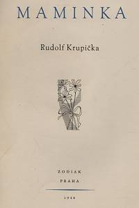 34907. Krupička, Rudolf – Maminka