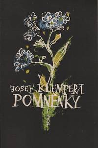 131376. Klempera, Josef – Pomněnky