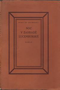 72060. Gourmont, Remy de – Noc v zahradě Lucemburské, Román